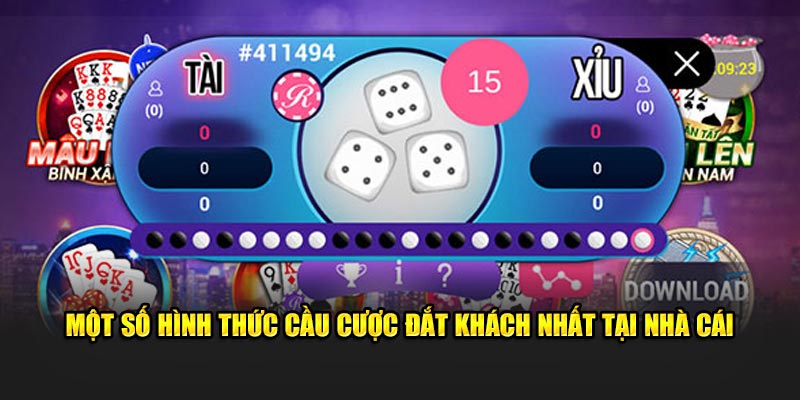 Một số hình thức cầu cược đắt khách nhất tại nhà cái